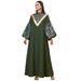 Women's Elegant Long Robe Dress Gold Sequined Patchwork Formal Gown Cross Border Style Fashionable Classy Clothing_ecoleips.com