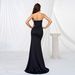 Women's Clothing High End Temperament Elegant Wrap Chest One Shoulder Long Banquet Big Swing Evening Dress Bridesmaid Dress_ecoleips.com