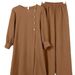 Muslim Women's Clothing Two Piece Set Fashion Elegant Solid Color Side Split Long Shirt Wide Leg Pants Abaya_ecoleips.com