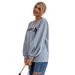 2026 New Women's Sweater Crew Neck Loose Long Sleeve Sweater Tide_ecoleips.com