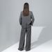 Xinge Casual Blazer For Women 2025 Spring New Simple V-neck Wool TR High-end Commuter Elegant Suit_ecoleips.com