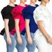 Solid Ruffle Short Sleeve Mini Dress For Women Summer New Arrival_ecoleips.com