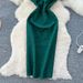 Women's One Shoulder Bow Waist Dress Elegant Fashion Cross Border Hip Hugging Textured Jacquard European American Style_ecoleips.com