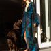 Women's Clothing Chiffon Printed Robe Blouse Beach Sexy Split Holiday Bikini Blouse_ecoleips.com