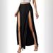 Verve 2025 Women's Fashion Hot Sexy Irregular Modal Solid Color Party Dress Long Skirt_ecoleips.com