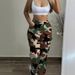 Women's Camouflage Cargo Pants Multi-Pocket Outdoor Hiking Straight Leg Casual Joggers Comfortable Fit_ecoleips.com
