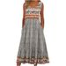 2024 Spring/Summer New Printed Sleeveless Head For Women's Casual Dress_ecoleips.com