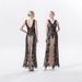Women's Clothing Elegant Deep V Neck Sequined Dress Slim Fit Long Evening Gown For Women For Parties And Dances_ecoleips.com
