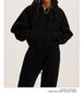 2025 Autumn Winter New Women's Hooded Crew Neck Long Sleeve Two-Piece Set Sweatshirt For Women_ecoleips.com