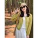 French-style Cotton-linen Shirt Jacket, Summer Sun Protection High-end Linen Shirt, Unique And Chic Top For Petite_ecoleips.com