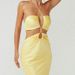 Women's Sleeveless Bodycon Dress European And American Style Cross-Over Spring/Summer Sexy Slim Backless Elegant Mesh New Fashion_ecoleips.com