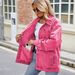 Women's Clothing New Retro Washed Denim Jacket Top_ecoleips.com