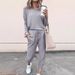 2026 Spring Autumn New Women's Fashion Cross-Border European And American Clothing . Loose Solid Color Drawstring_ecoleips.com