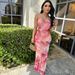 Summer Women's Bodycon Dress Sexy Elegant Printed Backless Slim Waist European American Style_ecoleips.com