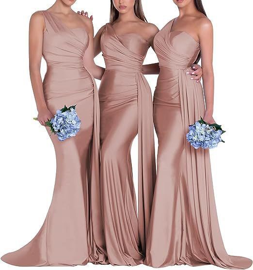 Women's Clothing Bridesmaid Dress Single Piece Fishtail Evening Dress For Women_ecoleips.com