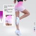 Spot Seamless Hanging Dye Gradient Yoga Fitness Women's High Waist Abdominal Peach Hip Three-point Yoga Sports Shorts_ecoleips.com