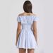 Independent Brand 2026 Summer New Solid Color European And American Style Puff Sleeve Waist-Cinching Buttoned Short_ecoleips.com