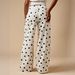 European And American Foreign Trade Cross-border Supply: Polka Loose Casual Mid-waist Non-stretch Denim Long Pants For_ecoleips.com