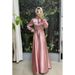 Women's Clothing Middle East Muslim Arab UAE Dubai Ladies Fashion Long Sleeved Dress_ecoleips.com