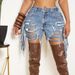 Women's Clothing Hot Girl Summer New Women's High Waist Ripped Washed Personality Hole Tassel Short Hot Pants_ecoleips.com
