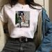 Hot-selling New Christmas-themed Women's Casual Round-neck Short-sleeve T-shirt With Santa Claus And Christmas Tree_ecoleips.com