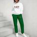 Women's Loose Casual Heart Print Sweater And Pants Two Piece Set Autumn Winter Fashion round Neck Cross Border Style_ecoleips.com