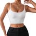 Women's Clothing Women's Cropped Camisole Tank Top Spring/Summer Sexy Style Innerwear Outerwear For Formal & Casual For Women_ecoleips.com