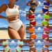High-Waist Bikini Set – Sexy & Secure Swimwear For Women | 18 Color Options | Tummy Control & Full Coverage_ecoleips.com