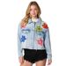 European And American Style Cross-Border Trade 2025 Spring Summer New Multi-Color Three-Dimensional Decoration Denim_ecoleips.com