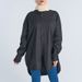Women's Clothing New Polyester Cotton Single Breasted Lapel Mid Length Shirt White Cardigan Loose Long Sleeved Shirt Female_ecoleips.com