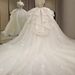 off the Shoulder Petite Wedding Dress European Style Train Luxurious French Style Main New 2025 Brides Party Wear_ecoleips.com