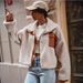 Women's PU Leather & Fleece Zip Jacket – Winter Short Coat With Stand Collar (S-XXL) | Stylish & Warm_ecoleips.com