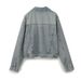Women's Classic Denim Jacket – Versatile Long Sleeve Coat For Casual & Office Wear (XS/S/M/L, Grey)_ecoleips.com