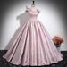Elegant Princess Tutu Dress For Coming Of Age Ceremony, Bridal Banquet & Solo Performances – Versatile Party Dress With Embroidered Details_ecoleips.com