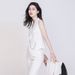 Same Style As In The Mall 2026 Women's Spring And Autumn New Slim-fit Chain V-neck Short Vest Jacket 5400780_ecoleips.com