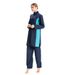 Women's Clothing Muslim Swimwear Southeast Asian Conservative Three Piece Sportswear Swimming Suit_ecoleips.com