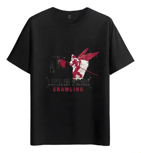 Women's T-Shirts Tshirt Muscle Freaks Linkin Park Crawling Style T-shirt_ecoleips.com
