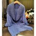 Women's Clothing Large Lapel Mid Length Pleated Windbreaker Temperament Commuting Loose Buttonless Cardigan Jacket Women's Spring New Style_ecoleips.com