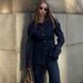 Women's Clothing Trend Solid Color Single Breasted Denim Classic Denim Jacket & Pants Set – Stylish Two-Piece Outfit Comfortable Versatile, Blue_ecoleips.com