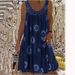2023 European And American New Style Digital Print Off-Shoulder Sexy Strap Loose Lace Sleeveless Casual Dress Women's_ecoleips.com