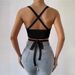 Women's Summer Tank Top Backless Short Sleeve Cropped Milk Silk Thin Style Can Be Worn Alone_ecoleips.com