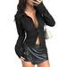 Diyun European American Y2K Hot Girl Style Striped Long Sleeve Top Shirt Women's Clothing 2025 Autumn And Winter_ecoleips.com