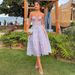 Elegant Lace Sleeveless Camisole Dress, Solid Color Chiffon A-Line Midi Dress For Women, Breathable Spring Summer Casual Dress_ecoleips.com