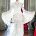 Women's Clothing Autumn New Style Stand Up Collar Trumpet Sleeve Lace Patchwork Waist Long Dress For Women_ecoleips.com