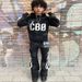 Men's Women's Wide Leg Pants Set American Style Export Trendy Brand Hooded Sweatshirt 3D Printed Lettering Autumn Winter Pockets_ecoleips.com
