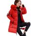 Women's Clothing Cotton Coat Women's New Winter Style Slim Down Cotton Coat Women's Medium And Long Large Size Cold Proof_ecoleips.com