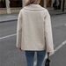 2025 European And American Foreign Trade Women's Clothing Women's Autumn And Winter New Versatile Woolen Jacket Loose Short Suit Coat_ecoleips.com