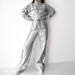 Summer Women's Casual Sports Sweatshirt Set Solid Striped Fashion European American Style Foreign Trade Clothing_ecoleips.com