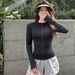 Sunscreen Clothing For Women, Summer Slim Fit Hooded Sunscreen Jacket For Women, UV Protection Ice Silk Cardigan Top, Sunscreen Clothing_ecoleips.com