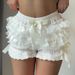 Women's Clothing Shorts Skirt Bow Thin Summer Cake Multi Layer Lace Star Pumpkin Pants For Women_ecoleips.com